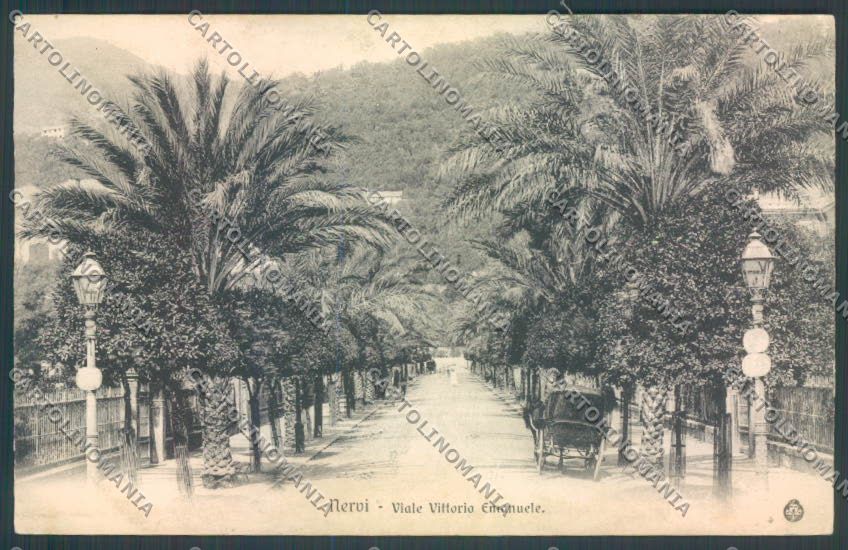 Genova Nervi cartolina ZT3880 – fronte