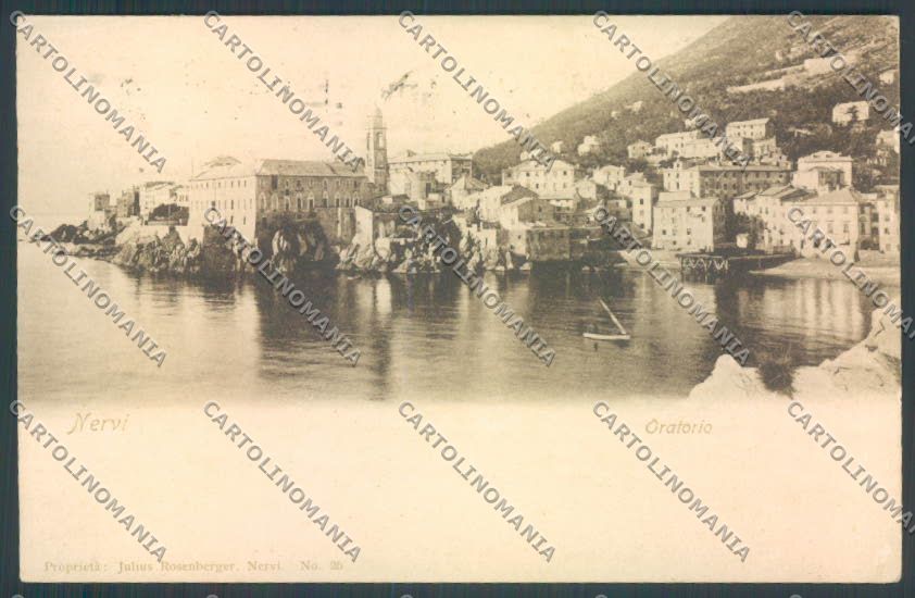 Genova Nervi cartolina ZT3883 – fronte