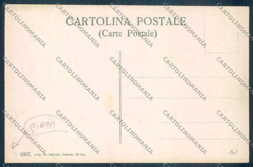 Genova Nervi PIEGA cartolina ZT3887 – retro