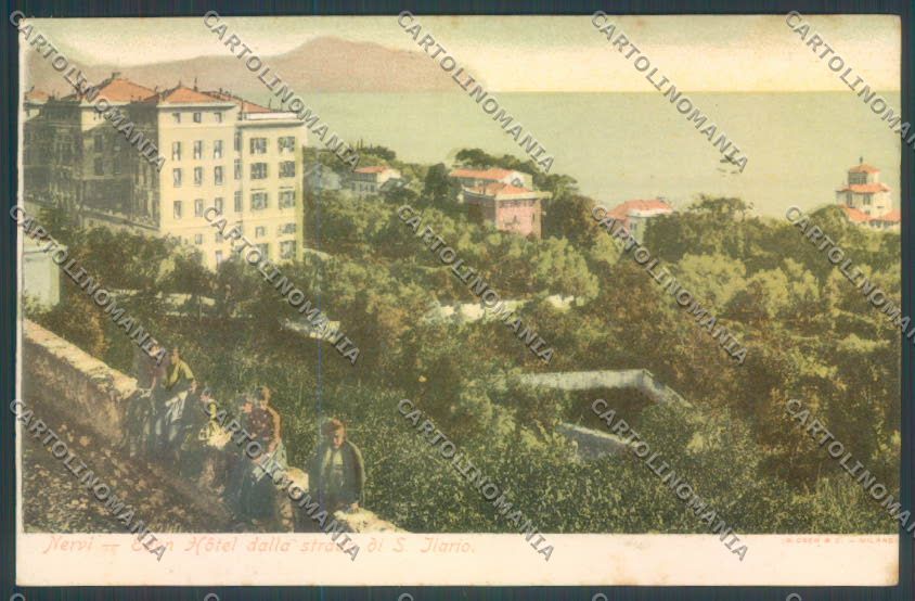 Genova Nervi cartolina ZT3888 – fronte