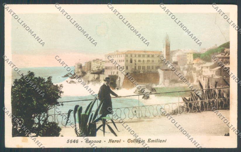 Genova Nervi cartolina ZT3889 – fronte