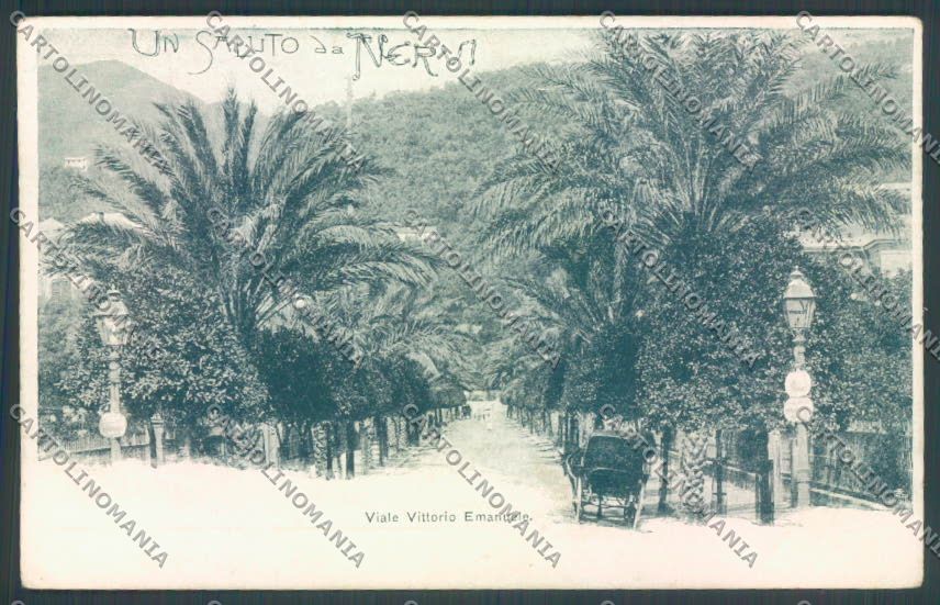 Genova Nervi cartolina ZT3893 – fronte
