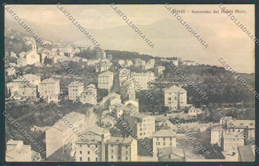 Genova Nervi cartolina ZT3895 – fronte