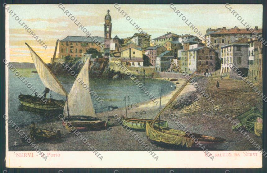 Genova Nervi cartolina ZT3902 – fronte