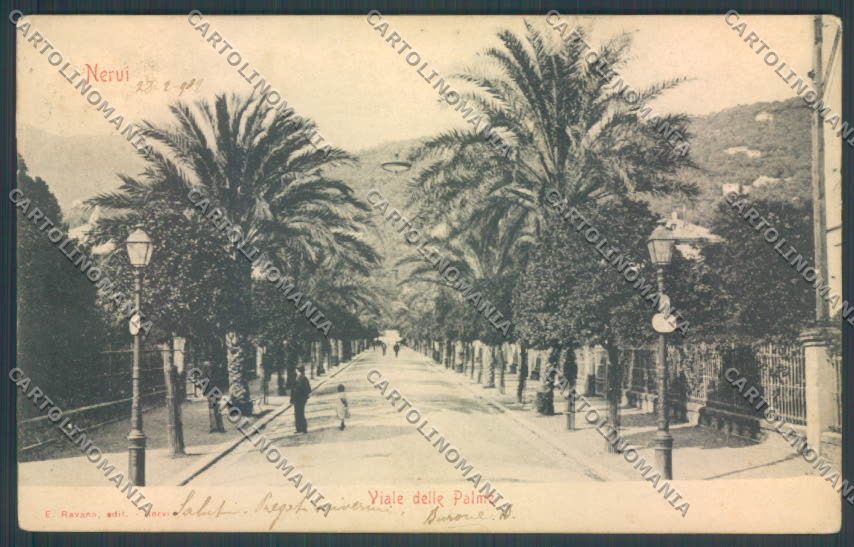 Genova Nervi cartolina ZT3905 – fronte