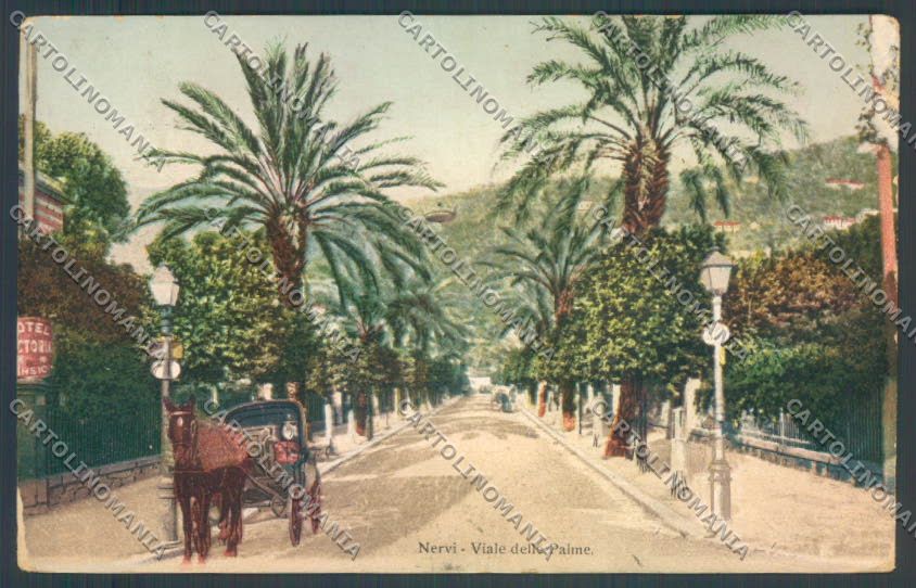 Genova Nervi ABRASA cartolina ZT3910 – fronte