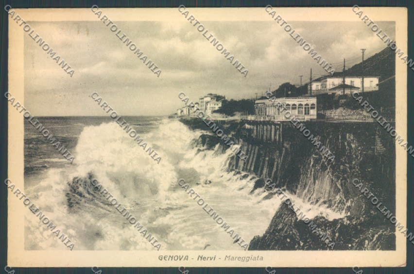 Genova Nervi cartolina ZT3913 – fronte