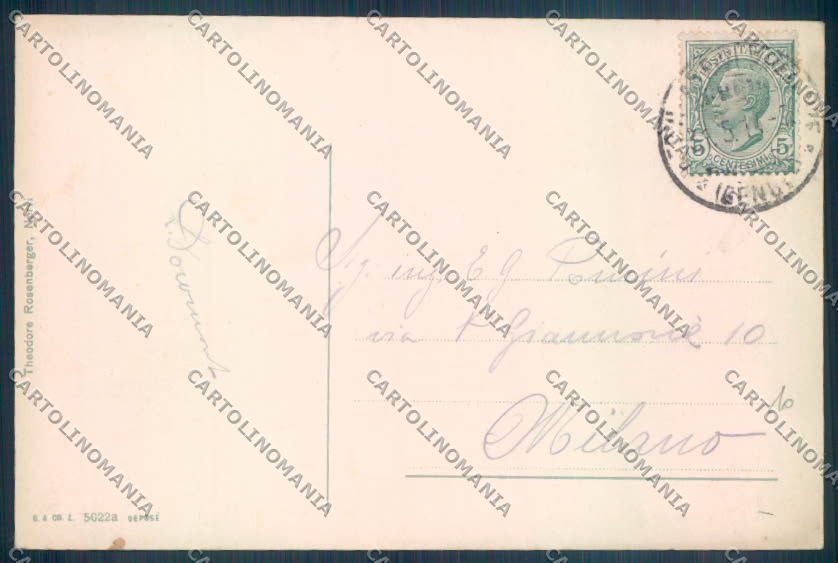 Genova Nervi cartolina ZT3916 – retro