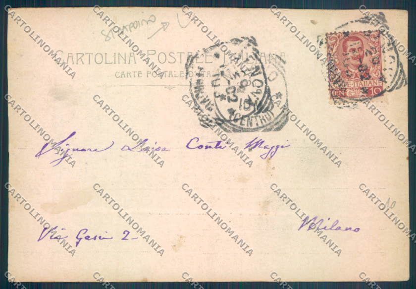 Genova Nervi STRAPPINO cartolina ZT3918 – retro