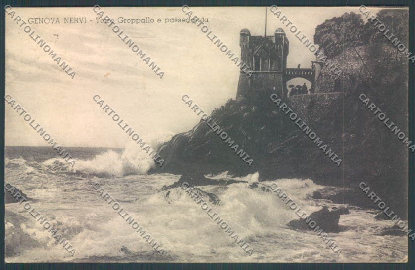 Genova Nervi cartolina ZT3919 – fronte