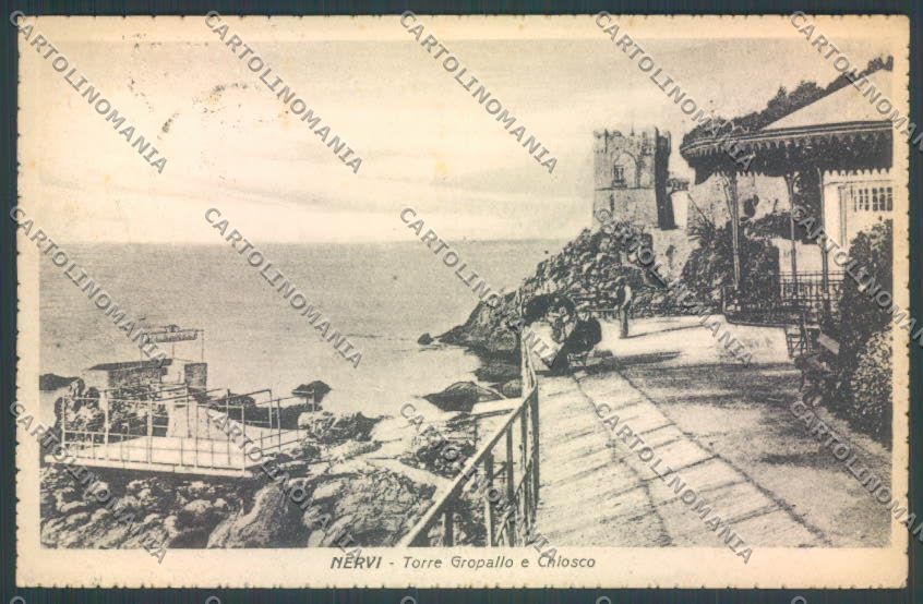 Genova Nervi cartolina ZT3923 – fronte