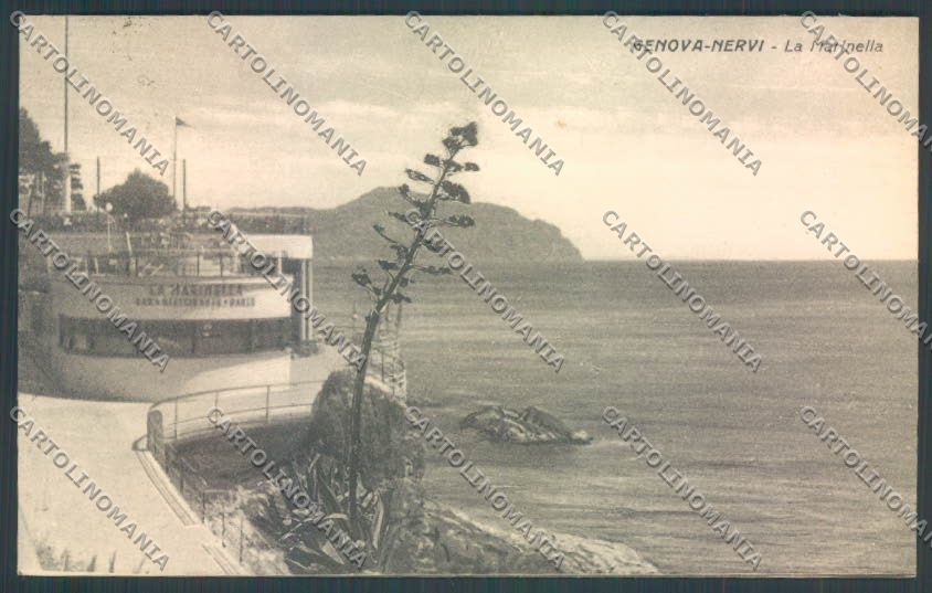 Genova Nervi cartolina ZT3930 – fronte