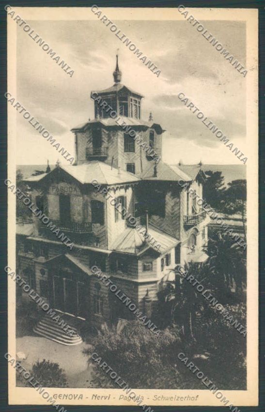 Genova Nervi cartolina ZT3931 – fronte