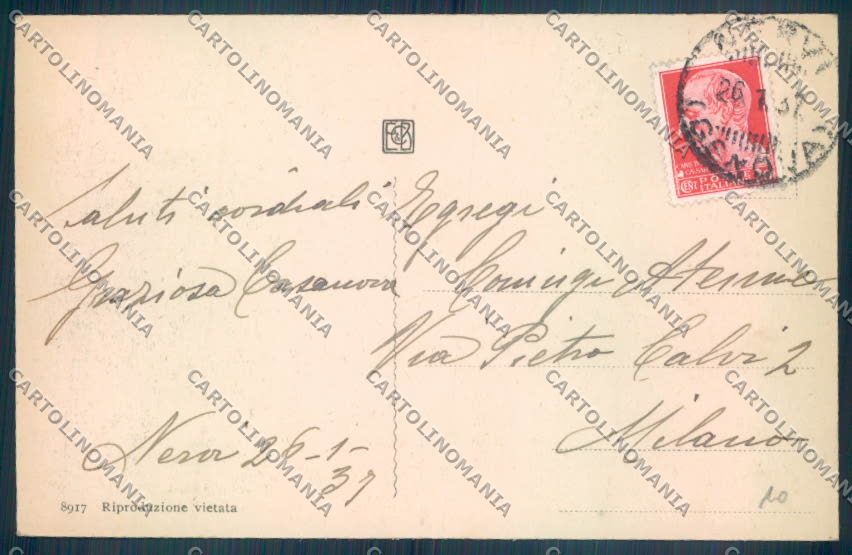 Genova Nervi cartolina ZT3931 – retro
