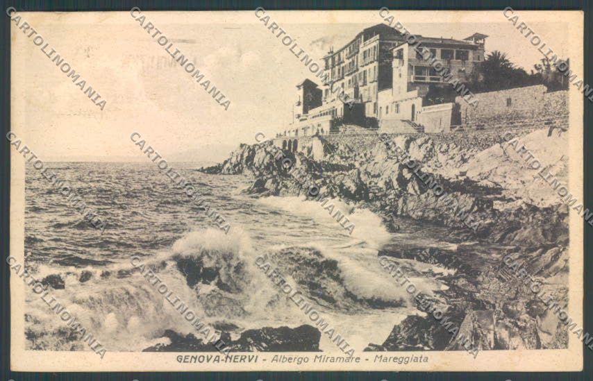 Genova Nervi cartolina ZT3934 – fronte