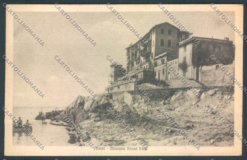 Genova Nervi cartolina ZT3935 – fronte
