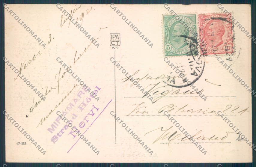 Genova Nervi cartolina ZT3935 – retro