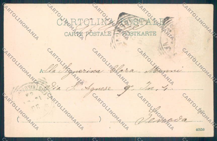 Genova Nervi cartolina ZT3939 – retro