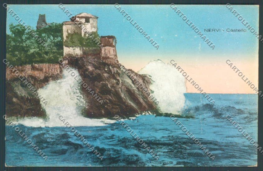 Genova Nervi cartolina ZT3941 – fronte