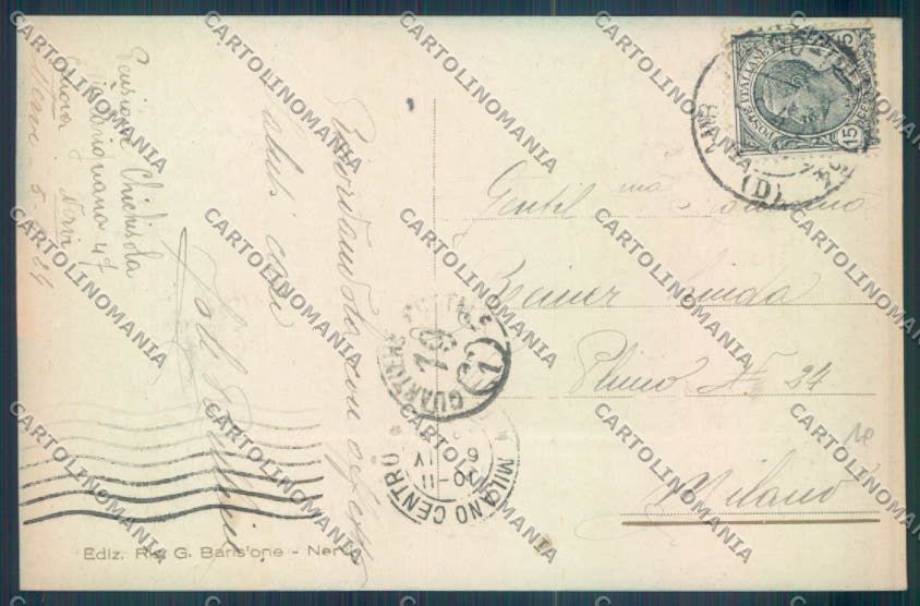 Genova Nervi cartolina ZT3941 – retro