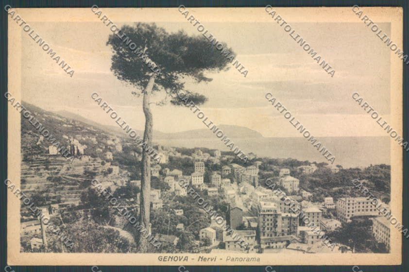 Genova Nervi cartolina ZT3942 – fronte