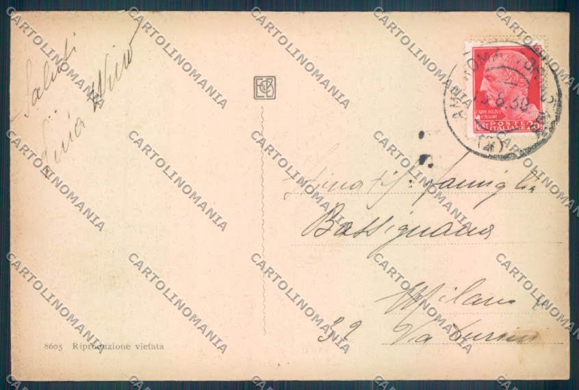 Genova Nervi cartolina ZT3942 – retro