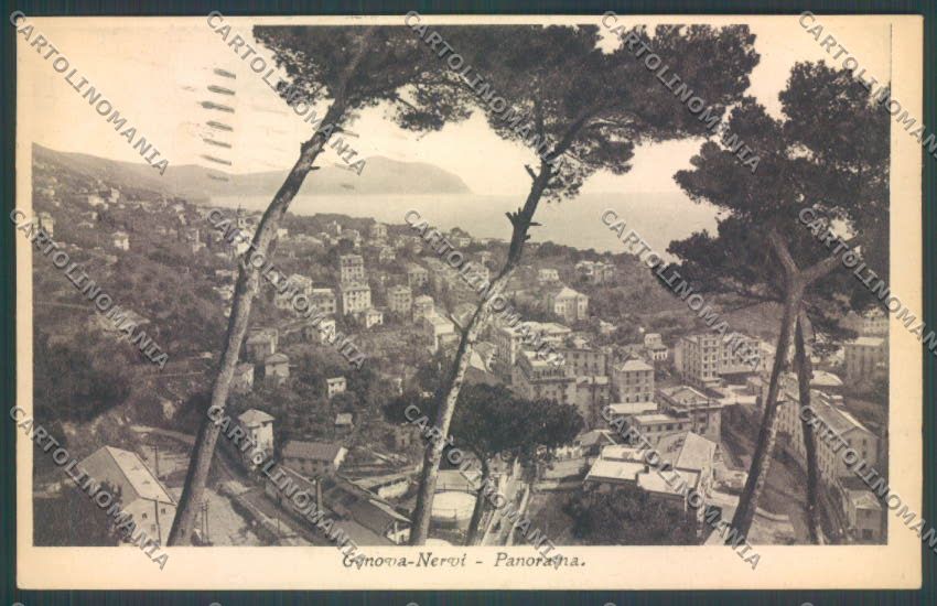 Genova Nervi cartolina ZT3943 – fronte
