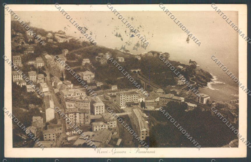 Genova Nervi cartolina ZT3944 – fronte