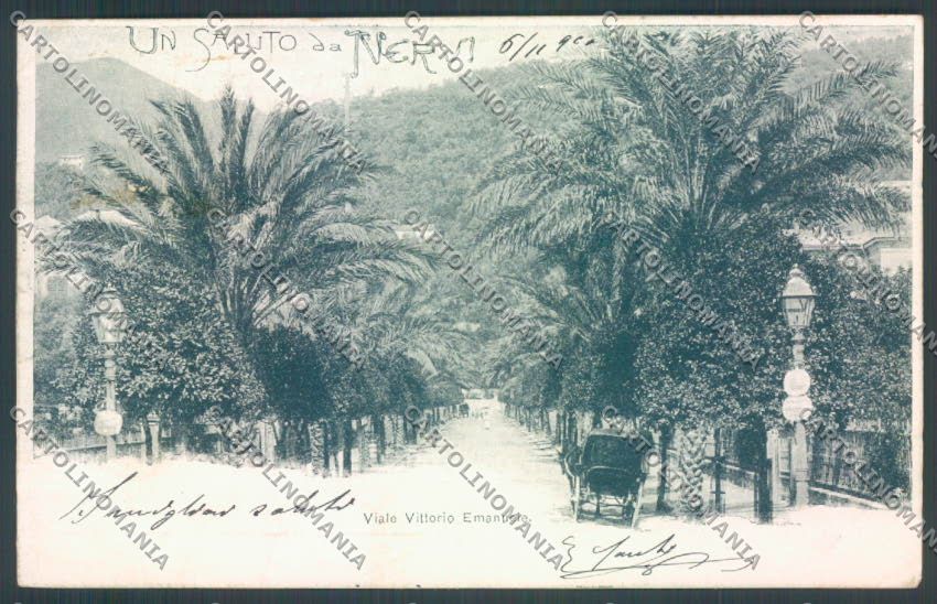 Genova Nervi cartolina ZT3947 – fronte