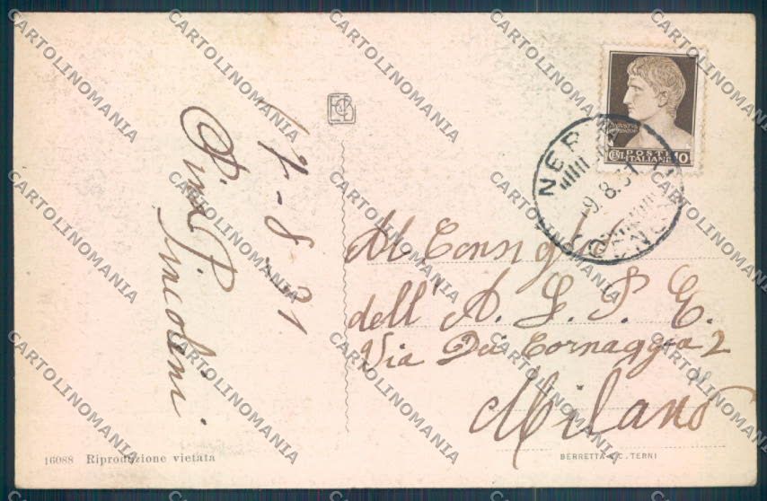 Genova Nervi cartolina ZT3949 – retro