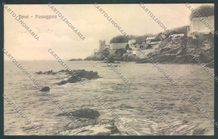 Genova Nervi cartolina ZT3950 – fronte