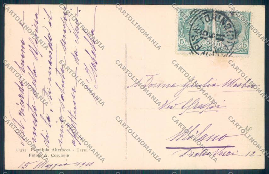 Genova Nervi cartolina ZT3950 – retro