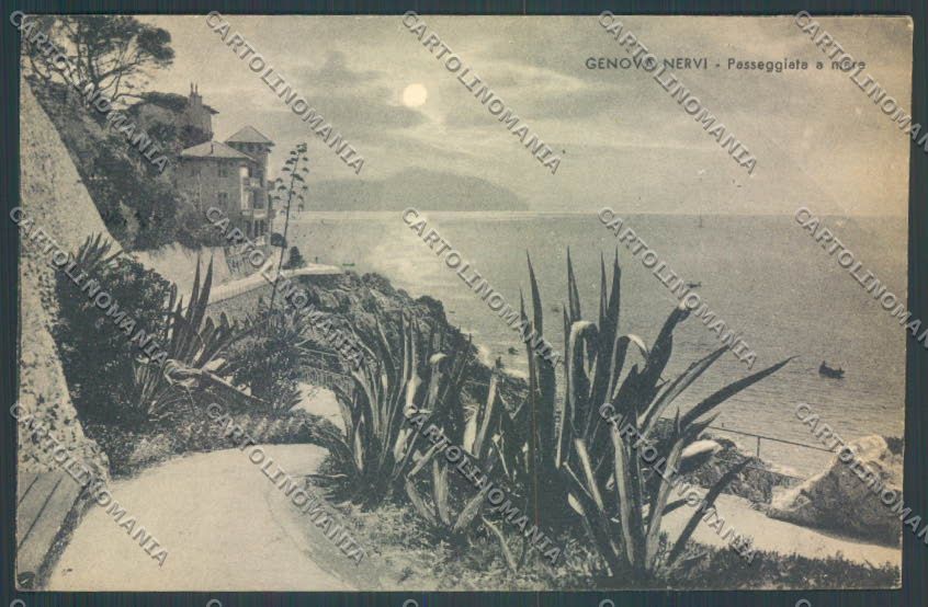 Genova Nervi cartolina ZT3951 – fronte