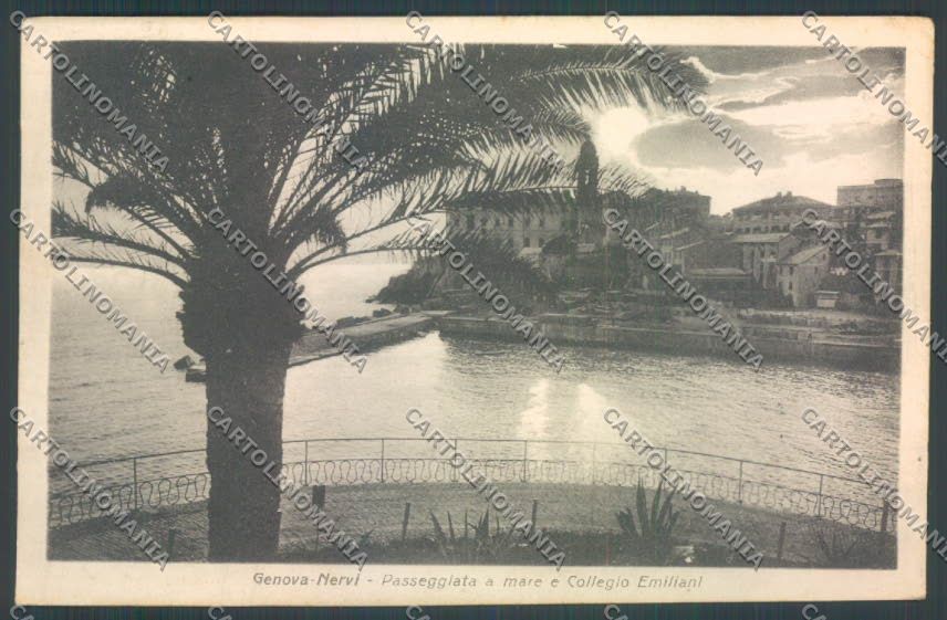 Genova Nervi cartolina ZT3953 – fronte