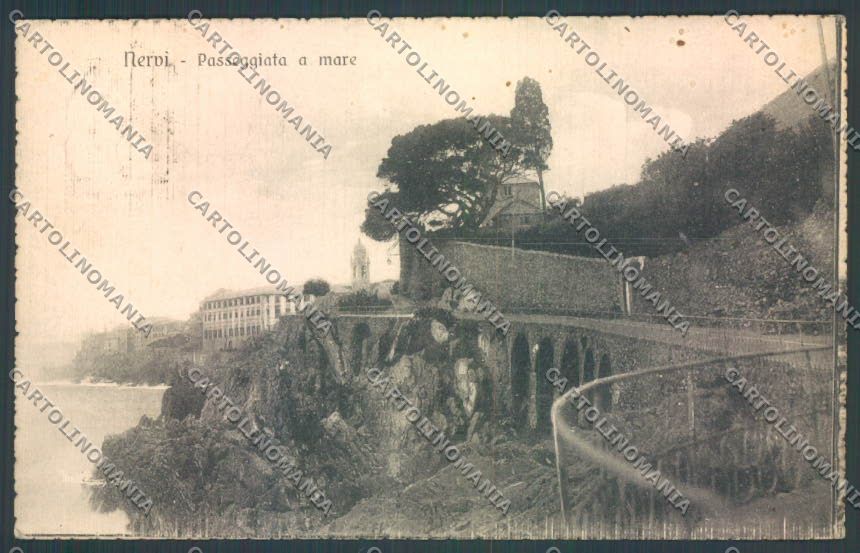 Genova Nervi cartolina ZT3954 – fronte