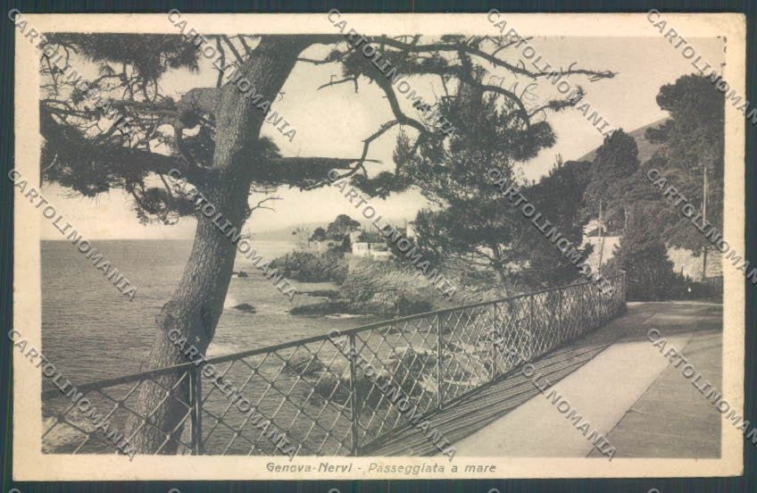 Genova Nervi cartolina ZT3957 – fronte