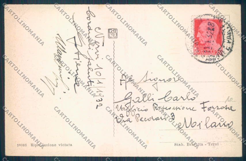 Genova Nervi cartolina ZT3957 – retro