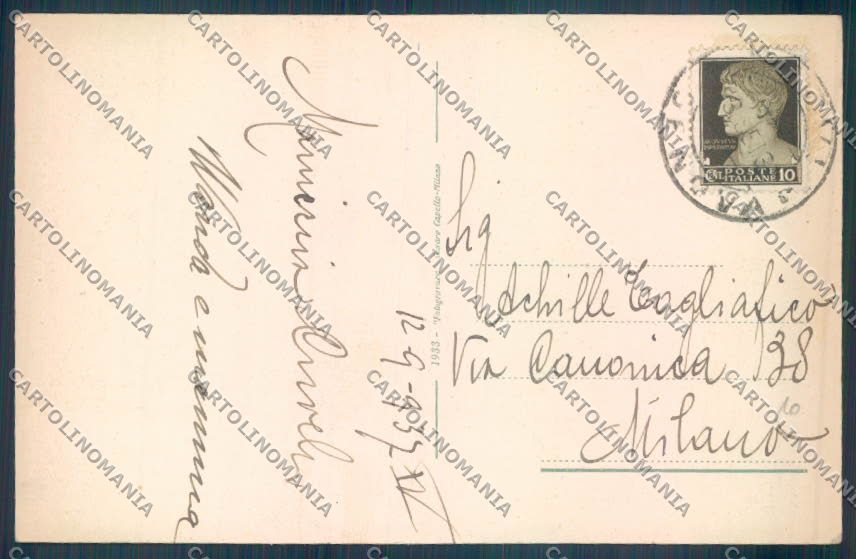 Genova Nervi cartolina ZT3958 – retro