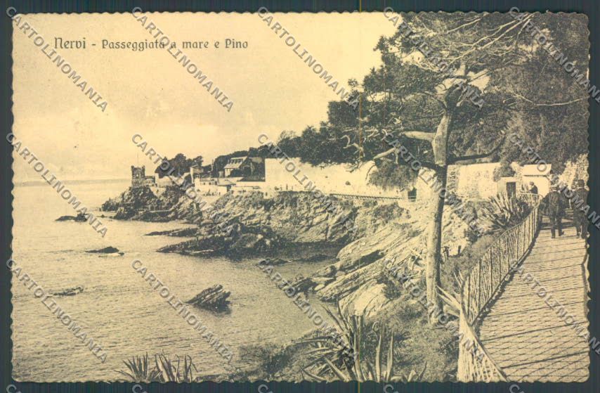 Genova Nervi cartolina ZT3959 – fronte