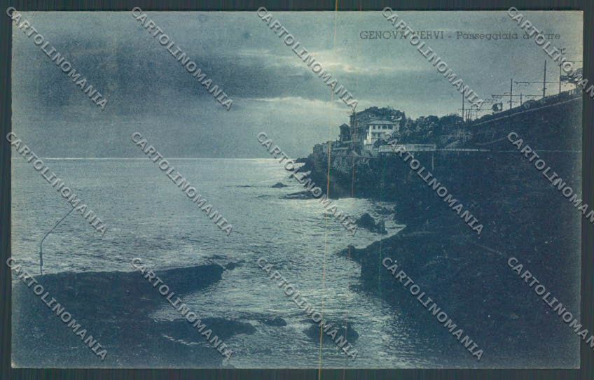 Genova Nervi cartolina ZT3961 – fronte