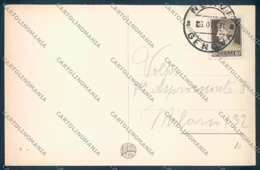 Genova Nervi cartolina ZT3963 – retro