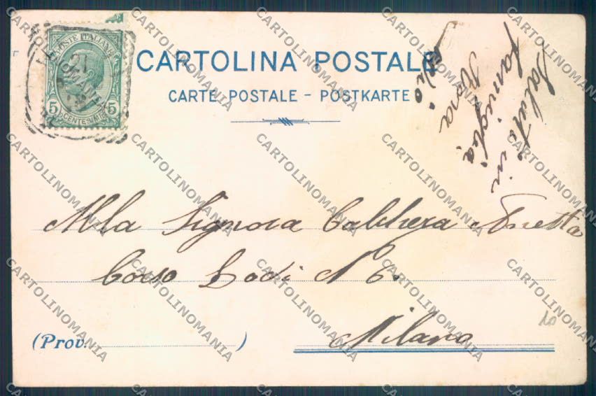Genova Nervi cartolina ZT3969 – retro
