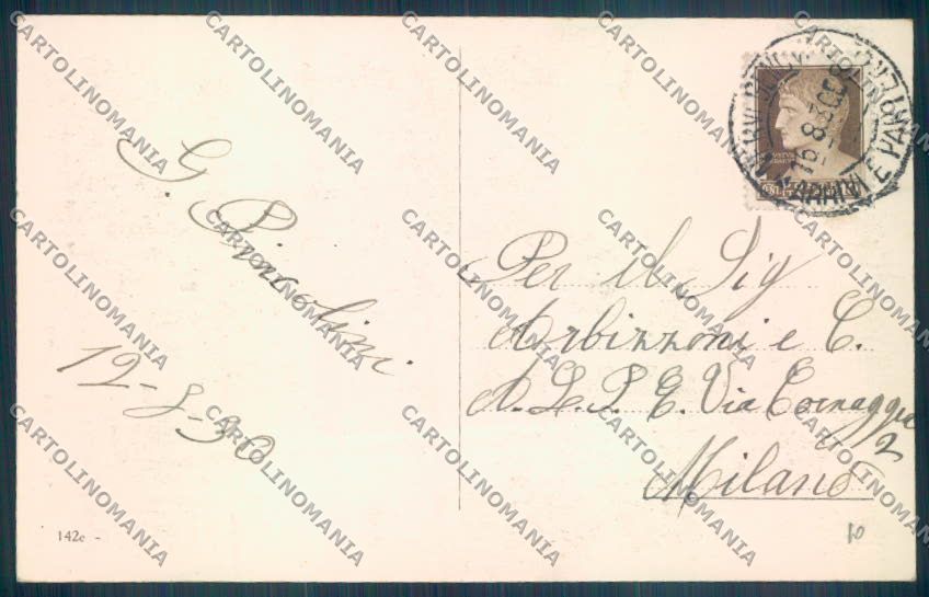 Genova Nervi cartolina ZT3973 – retro