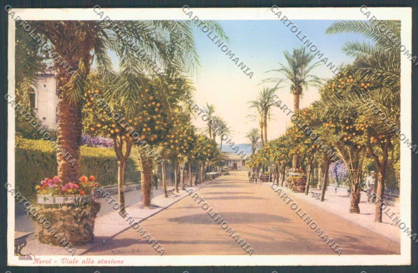 Genova Nervi cartolina ZT3974 – fronte