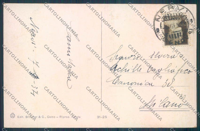 Genova Nervi cartolina ZT3975 – retro