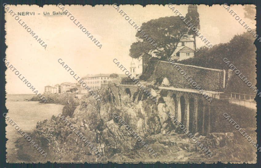 Genova Nervi cartolina ZT3976 – fronte