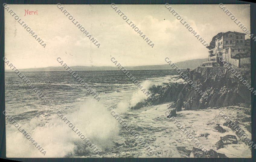 Genova Nervi cartolina ZT3978 – fronte