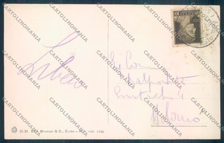 Genova Nervi cartolina ZT3979 – retro