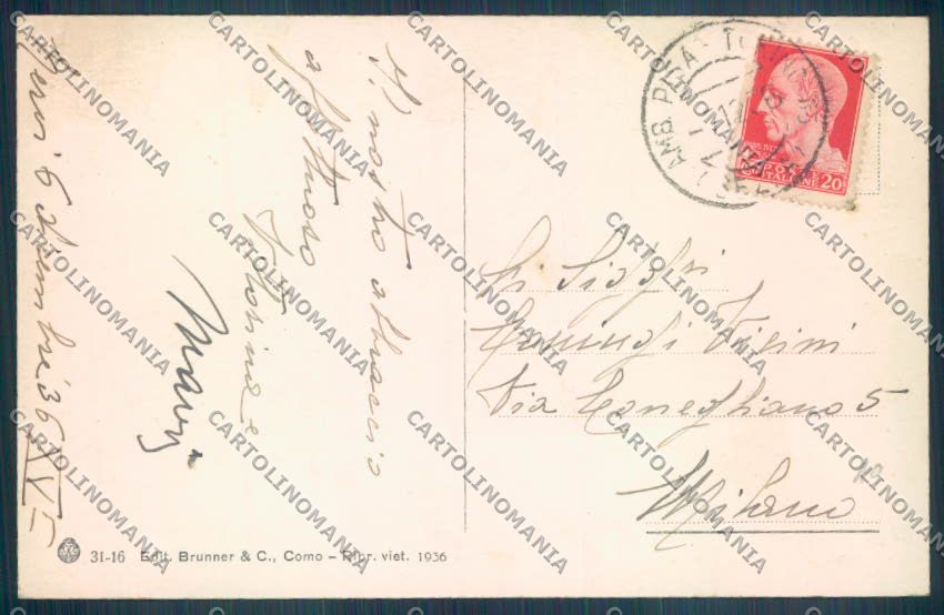 Genova Nervi cartolina ZT3980 – retro