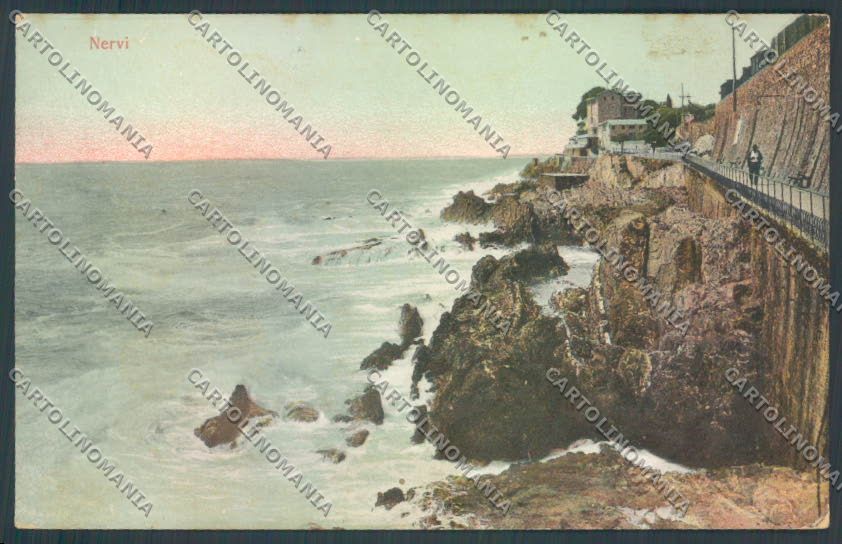 Genova Nervi cartolina ZT3981 – fronte